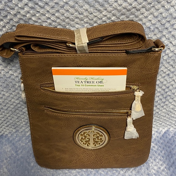 Khaki Roneeda Crossbody Bag - Picture 5 of 9